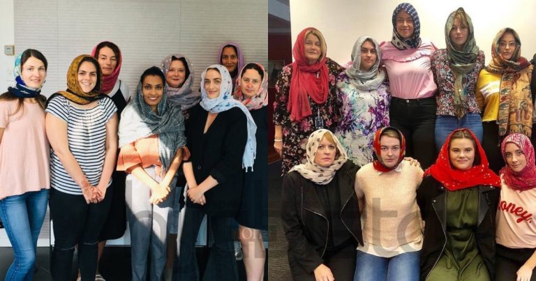 Cantiknya Wanita Non Muslim Di New Zealand Berhijab Lambang Solidariti Dalam Kempen ‘National Scarf Day
