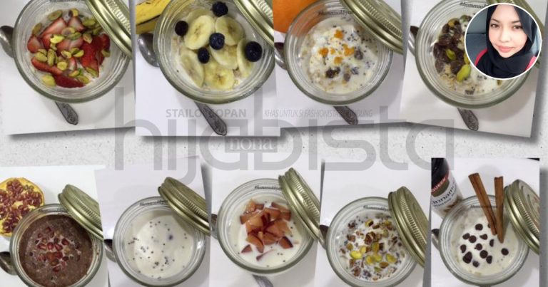 Impikan Baju Bersaiz S Menjelang Syawal, 26 Resipi Overnight Oats Ini Gerenti Sedap. Kenyang Sepanjang Hari!