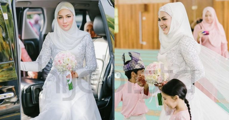 “Cantiknya Fasha Berhijab, Bagai Bidadari,” – Netizen Puji Penampilan Fasha Sandha Di Majlis Pernikahannya