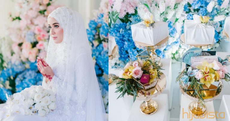 Selain Cantik Bagai Bidadari, Dulang Hantaran Eksklusif Bella Dally Juga Curi Tumpuan & Bakal Jadi Trend 2019