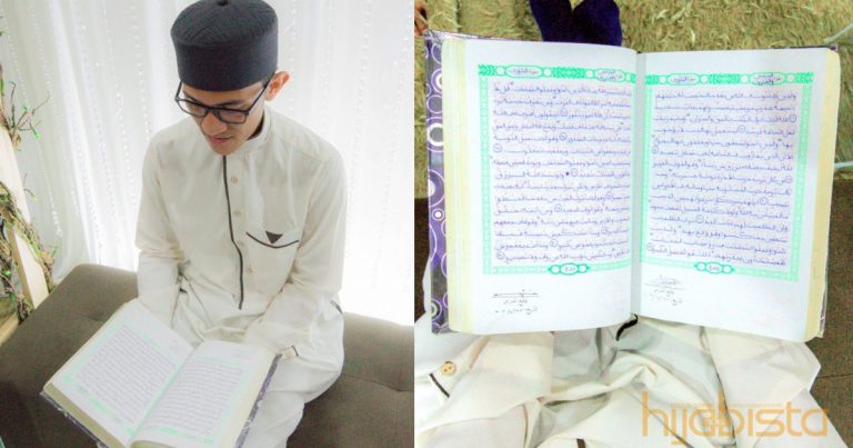 Sweetnya! Lelaki Ini Hadiahkan Al-Quran Tulisan Tangan Sendiri Sebagai Hantaran Buat Bakal Isterinya