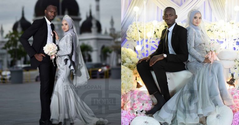 Penangan Cinta Pertama Buat Gadis Dari Kedah Ini Pilih Jejaka Afrika Jadi Imamnya. Moga Bahagia Till Jannah!
