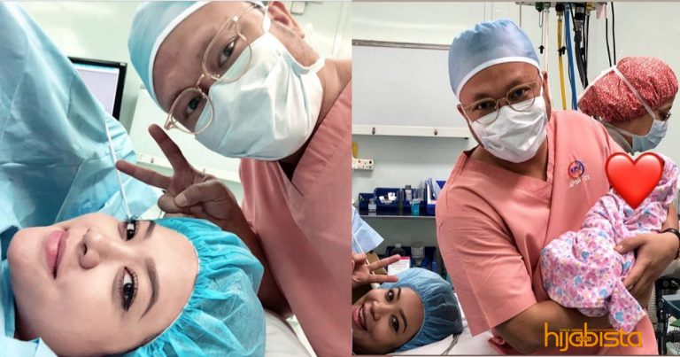 Sempat Buat ‘Makeup Tutorial’, Syatilla Melvin & Shaheizy Sam Selamat Timang Anak Perempuan