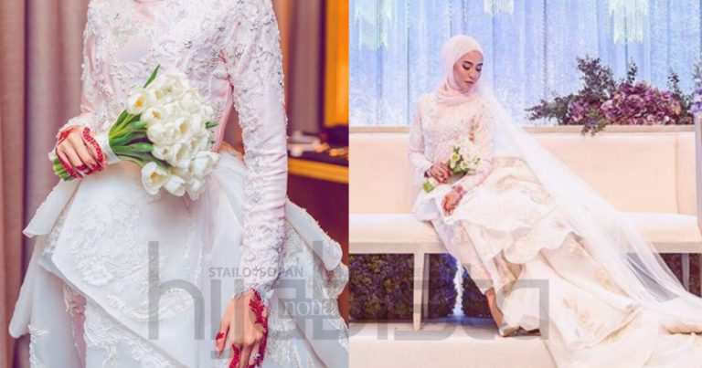 Tampil Lain Dari Kebiasaan, Rupanya Bella Dally Gayakan Busana Gandingan Pants & Dress Di Majlis Resepsi. NICE