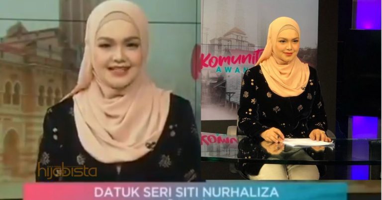 ‘Kalau Macam Ni, Hari-Hari Nak Tengok TV!’- Netizen Teruja Apabila Siti Nurhaliza Jadi Pembaca Berita