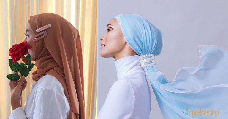 Trend Klip Rambut Di Tudung Kembali Hangat Di Kalangan Hijabi. Letup Tak Sis Di Hari Raya Nanti?