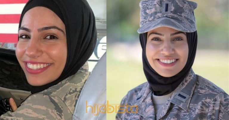 Sejarah Tercipta Apabila Lt. Maysaa Ouza Menjadi  Pegawai US Air Force Pertama Berhijab