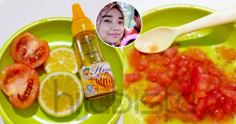 Mudahnya Buat Masker Tomato Dikongsi Wanita Ini, Syaratnya Kena Konsisten Kalau Nak Wajah Berseri Waktu Raya