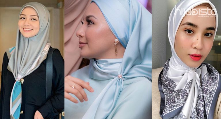 Scarf Ring & Gelang Getah Antara Aksesori Satu Lilit Hijab Tanpa Pin, Pilihan Yang Pratikal Untuk Stail Di Hari Raya.