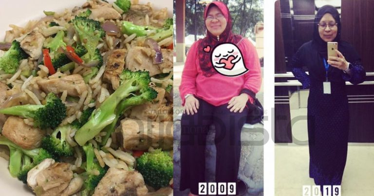Berat Pernah Lenyap 30 KG, Wanita Ini Kongsi Resipi Nasi Goreng Sihat & Sedap Untuk Yang Nak Kurus