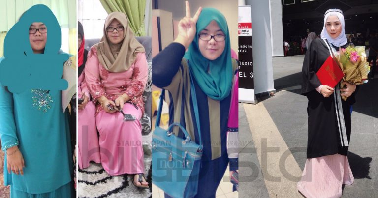 Lenyap 40 KG Lepas Amal Diet Atkins Setahun Lalu, Gadis Ini Maintain Langsing & Tampil Cantik Di Majlis Konvo