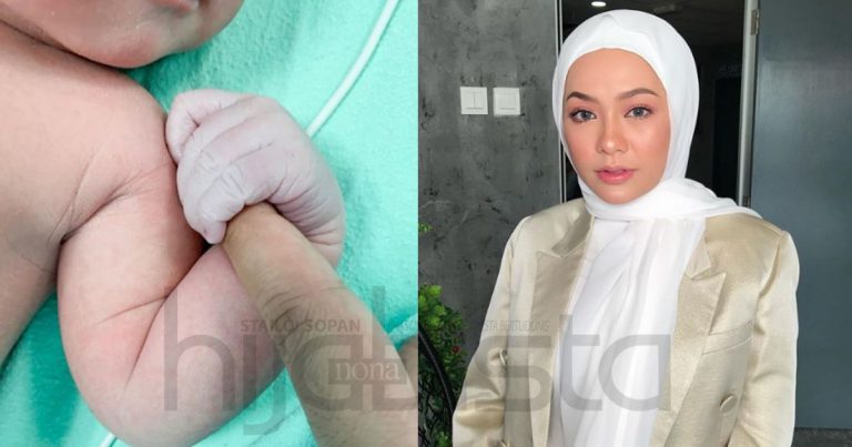 Giliran Instafamous Syafiqah Aina Selamat Timang Cahaya Mata Sulung. Netizen Tak Sabar Lihat Foto Penuh!