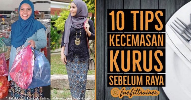 Coach Ini Kongsi 10 Tip Kurus Semasa Raya Untuk Yang Nak Sarung Kebaya Hingga Hujung Tahun