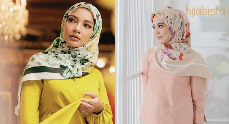5 Tip Wajib Ikut Untuk Yang Pakai Hijab Bercorak, Elak Jadi Mangsa Fesyen Ya!