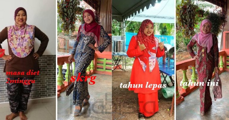 “Nonsense Boleh Turun 20Kg Dalam 2 Hari” -Wanita Ini Kongsi Caranya Lenyapkan 41 KG Dalam Masa 10 Bulan