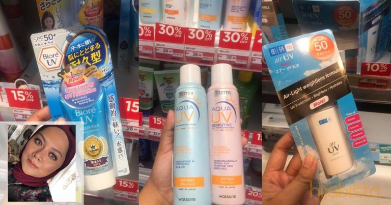 Jangan Keluar Rumah Tak Pakai Sunblock! Wanita Ini Kongsi Sunblock Yang Best Di Drugstore