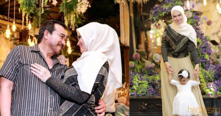 Pilih Tema Gold & Black, Tok Ti Rai Ulangtahun Perkahwinan Dengan Sederhana Namun Meriah