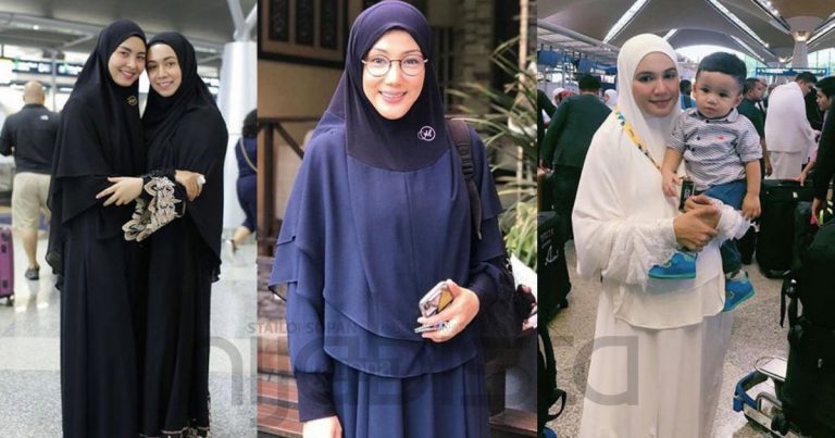 Untungnya 6 Selebriti Berhijab Dapat Rezeki Jadi Tetamu Allah Tahun Ini Bersama Jutaan Jemaah Haji Lain
