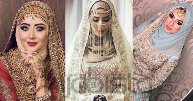 Viral Baju Kahwin Ratu Sehari Tema Bollywood Yang Santun Berhijab. Cantik & Sweet Sangat!