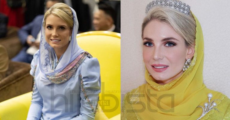 “Pretty In Tudung” – Netizen Puji Penampilan Cik Puan Sofie Louise Johansson Yang Cantik Berselendang