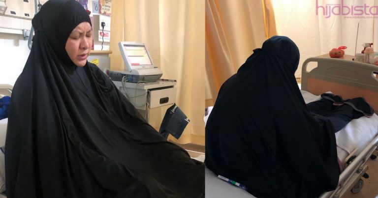 ‘Walau Sibuk Mana Sekali Pun…’-Suami Kongsi Abby Abadi Tetap Usaha Solat Walau Tika Sakit