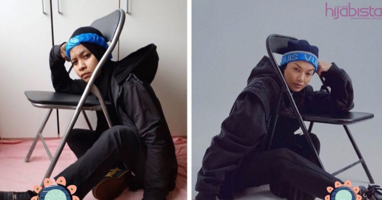 Tiru #OOTD Dengan Pakai Bahan Di Rumah, Gadis Ini Dapat Pujian Neelofa. Kreatif Sangat!