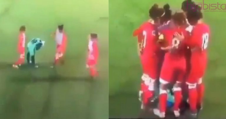 Tudung Pemain Tertanggal Waktu Perlawanan, Pihak Lawan Buat ‘Benteng’ Lindungi Auratnya