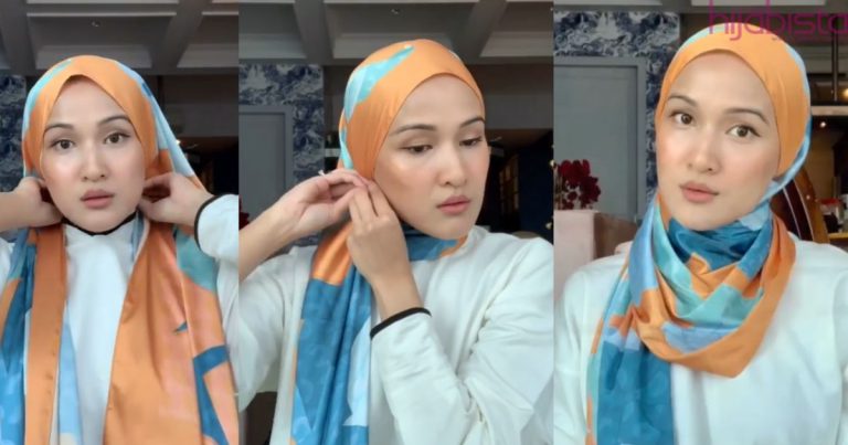 Hanis Zalikha Dedah Cara Sorok Telinga ‘Mickey’ Bila Pakai Hijab Melekap Di Kepala