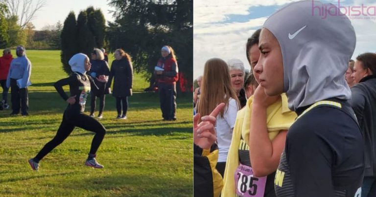 Kecewa & Sedih, Gadis Ini Tak Sangka Lariannya Dibatalkan Hanya Kerana Berhijab