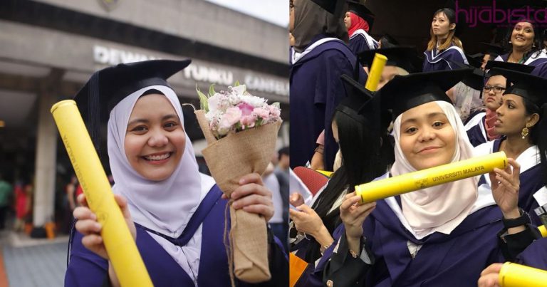 Konvo Dengan Result 4 Flat, Kini Najwa Latif Bergelar Graduan Sarjana TESL!