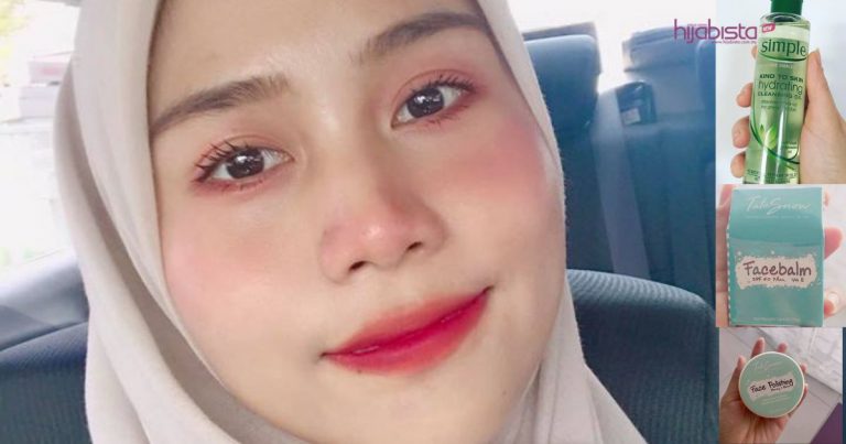 Kulit Kering & Sensitif, Hijabi ini Kongsi Rutin ‘Glass Skin’ Ala-ala Gadis Korea. Guna Produk Drugstore Jer!