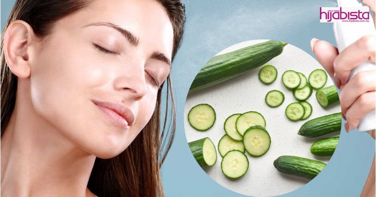 Murah Dan Bajet, Guna Timun Je Buat ‘DIY’ Face Mist