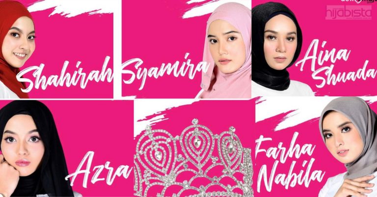Lima Hijabi Antara Finalis Dewi Remaja 2019, Wow! Salah Seorangnya Pemandu Grab