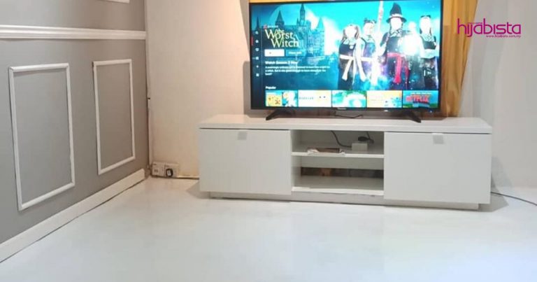 Cantikkan Lantai Simen Guna Cat Epoxy, Lepas Ini Tak Perlu Lagi Bentang Tikar Getah