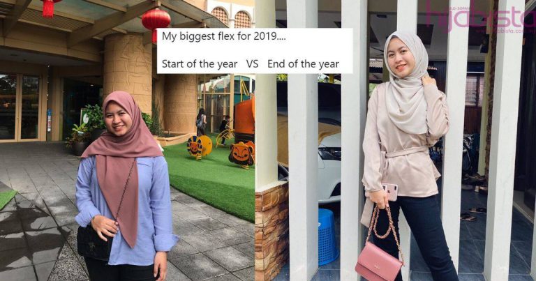 Gadis Ini Kongsi Tip Turun Berat Badan, Buat Transformasi Hebat Awal & Akhir Tahun!