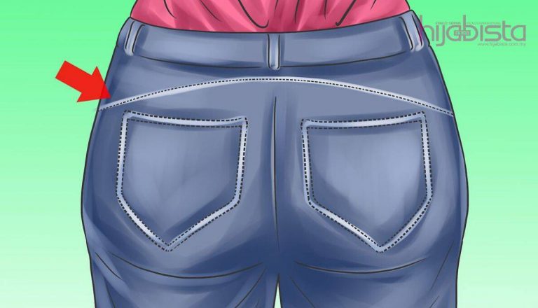 7 Panduan Ini  Sebelum Membeli Jeans Yang Sesuai, Khas Untuk Hijabi Yang Memiliki Punggung Besar.
