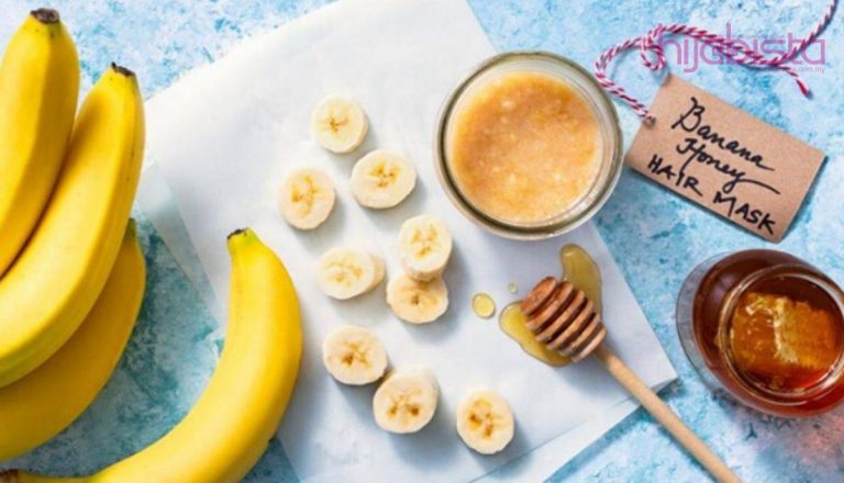 DIY Masker Pisang Dengan 4 Bahan Alami Ini, Baik Untuk Kesihatan Rambut. Yang Bertudung Boleh Cuba!!
