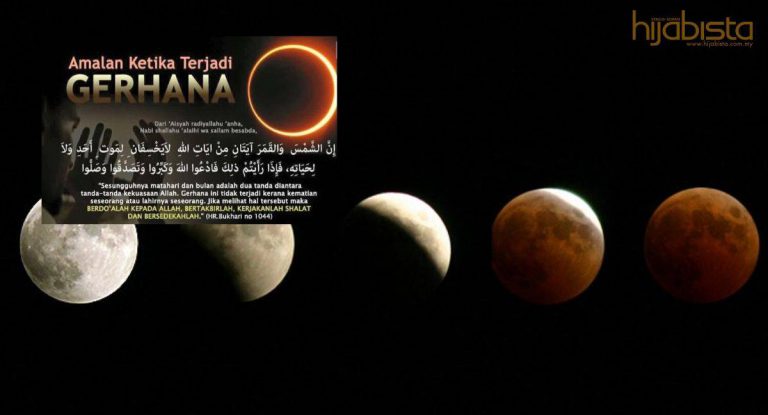 Fenomena Gerhana Bulan, 7 Amalan Sunnah Rasulullah Boleh Anda Lakukan