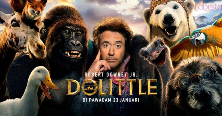 Menangi Tiket Ke Tayangan Perdana Dolittle Bersama Hijabista!