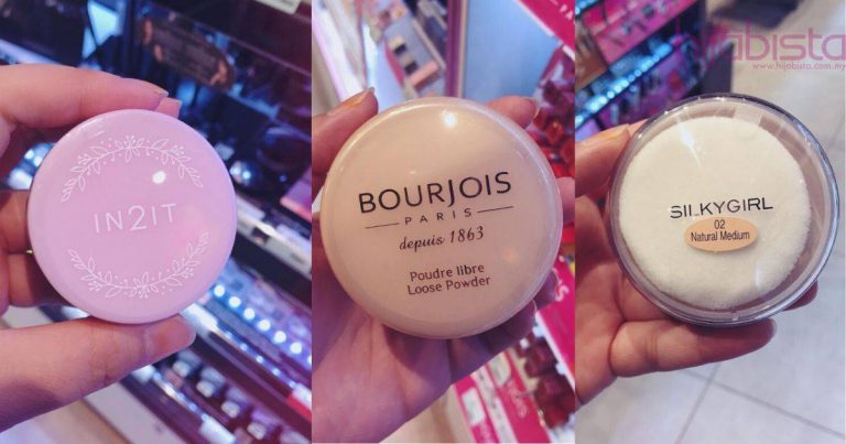 Elak Muka Berminyak, Ini Senarai Loose Powder Yang Best Di Drugstore. Murah & Terbaik!