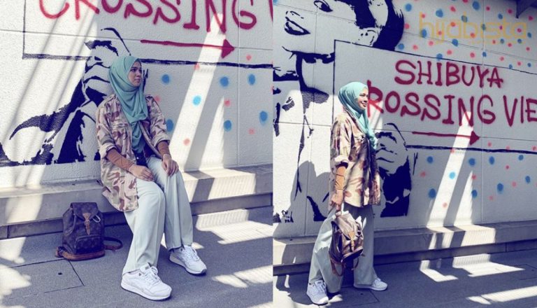 Tutorial: Diana Amir Kongsi Tutorial Hijab Labuh Untuk Pengikut Di IG, Selesa Dan Menjaga Aurat