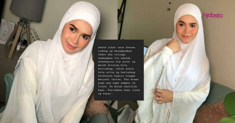 Yatt Hamzah Sedih Tengok Fesyen Tudung Hijabi Yang Nampakkan Leher Dan Telinga