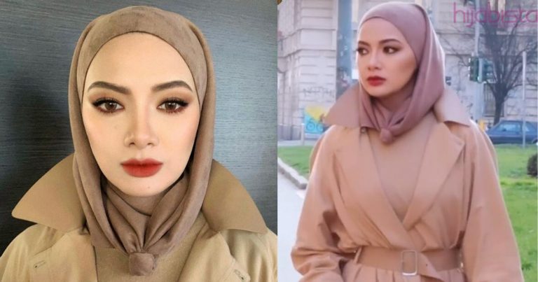 ‘Pakai Bawal Bunjut Pun Cantik. Kalau aku…’-Peminat Teruja Lihat Gaya Hijab Neelofa Di Milan