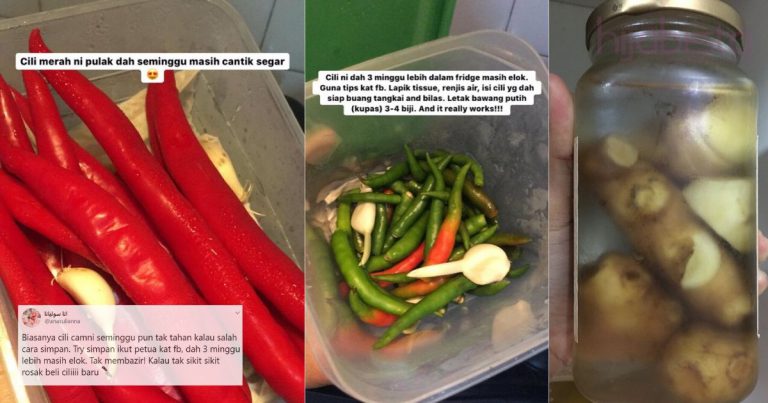 Ini Cara Simpan Bahan Dapur Agar Kekal Fresh & Tahan Lebih 3 Minggu. Tak Payah Membazir!