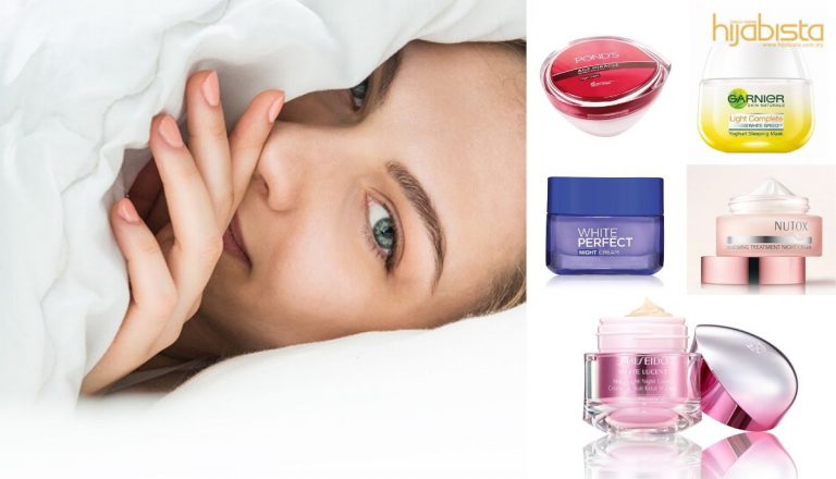 Kulit Glowing Dan Cerah Sebaik Bangun Tidur. Ini Krim Malam Terbaik Sesuai Untuk Kulit Wajah.