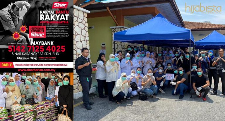 Rakyat Malaysia Anda Hero Negara, Bersama Bantu Menjayakan Tabung Sinar Covid.