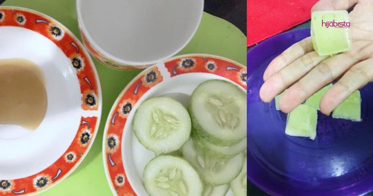 Pakai Kiub Timun Dan Madu Je, Kulit Boleh Jadi Flawless Dan Glowing
