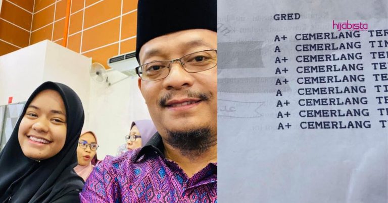 Ustaz Kazim Elias Terharu Anak Dapat Straight ‘A’ SPM, Ucap Terima Kasih Pada Guru