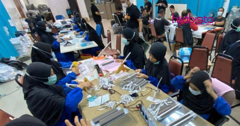 COVID-19: Anak Yatim, Asnaf RPWP Gigih Hasilkan Ribuan PPE Untuk Frontliners