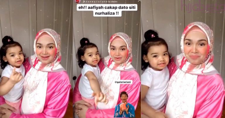 ‘Ya Allah Harini Baru Ibu Dengar’- TokTi Teruja Bila Aafiyah Sebut ‘Dato Siti Nurhaliza’